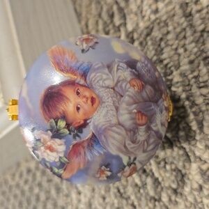 Monday's Child Porcelain Music Box